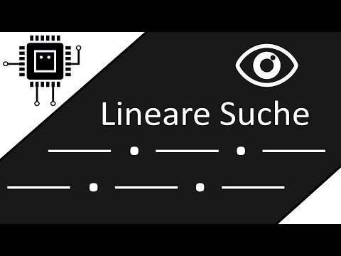 Die lineare Suche | Algorithmen und Datenstrukturen