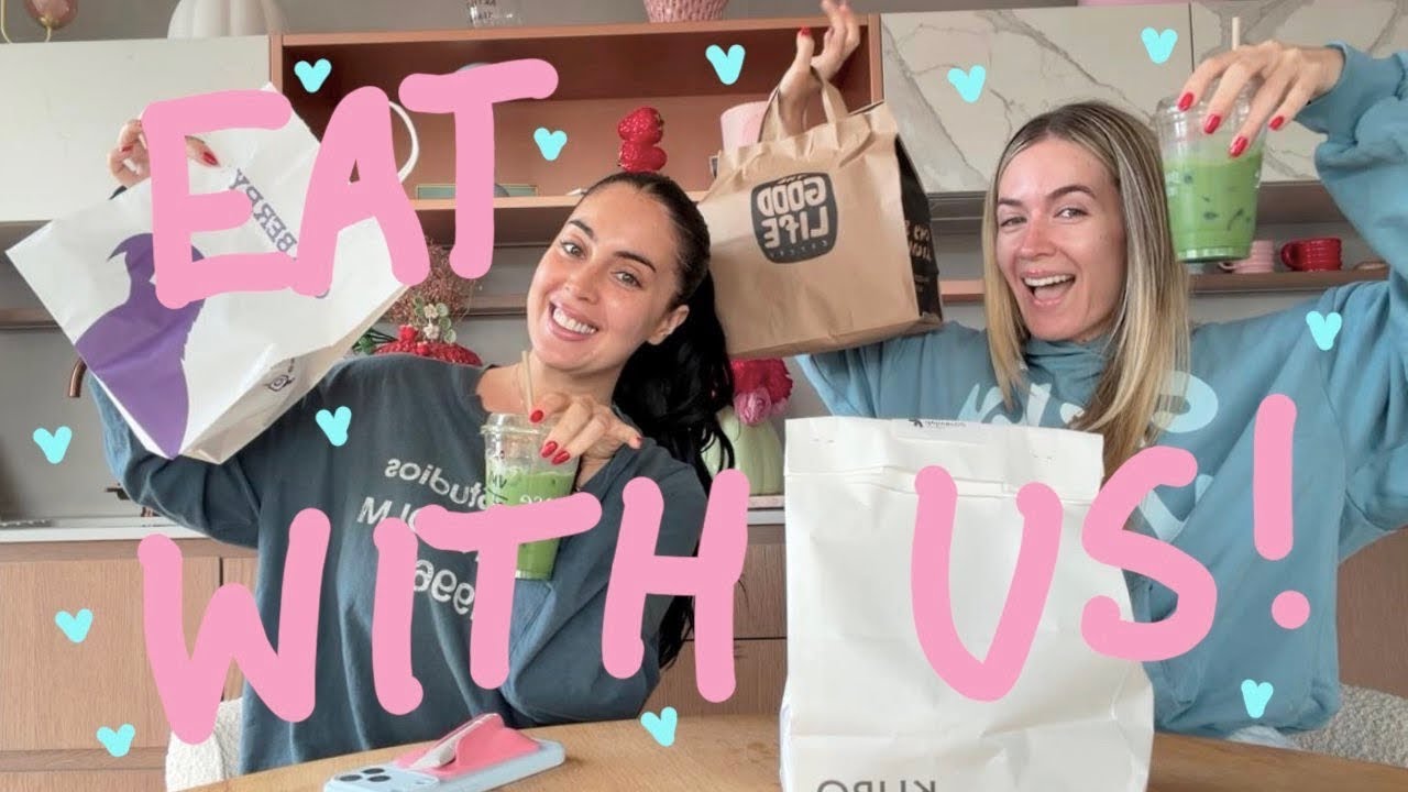 Breakfast Mukbang with Sophia & Cinzia 🍳