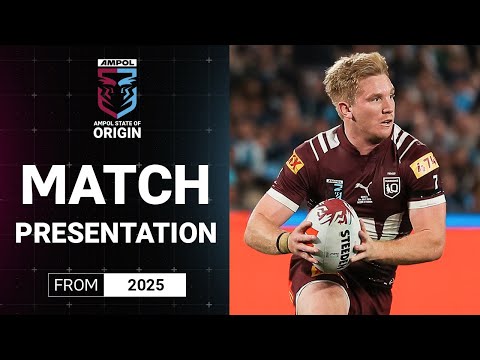 2025 State of Origin | Post Match Presentation | Trophy Lift