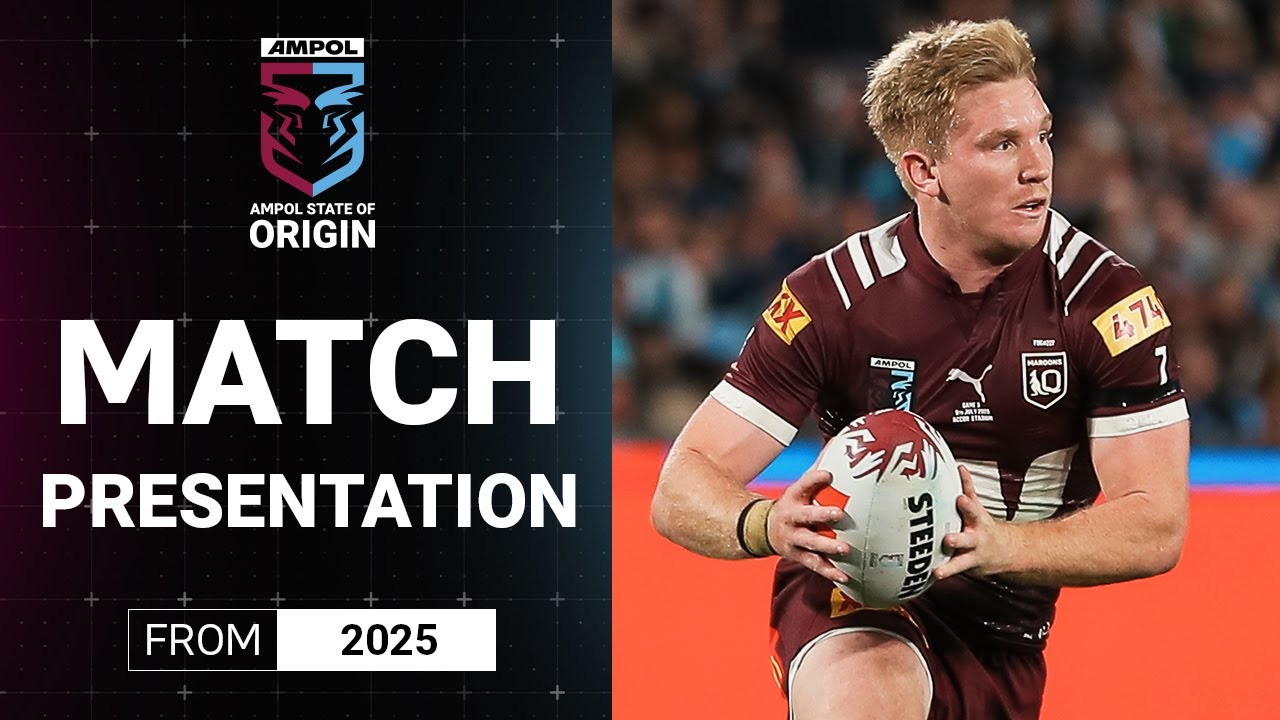 2025 State of Origin Post-Match Trophy Lift 🏆 | Highlights & Celebrations