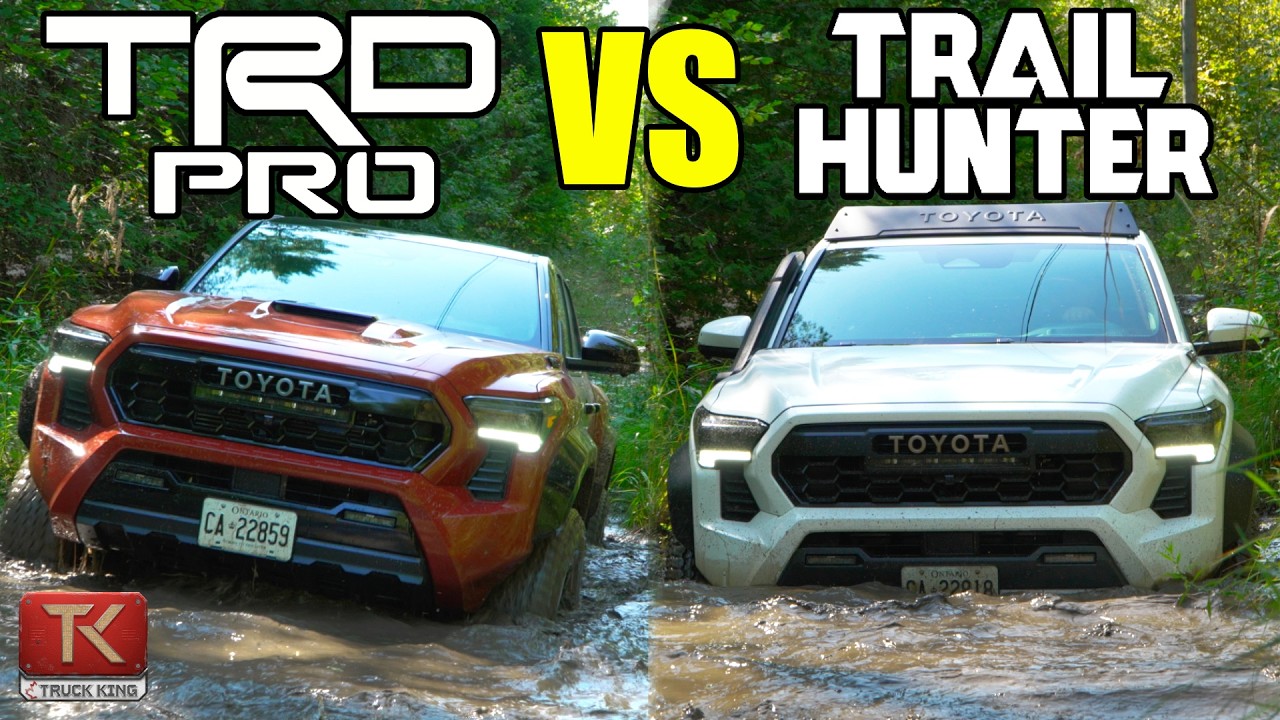 Toyota Tacoma TRD Pro vs Trailhunter: Off-Road Battle π