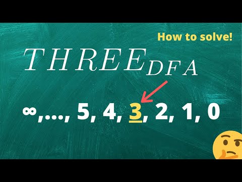 Decidable Language Example: THREE_DFA