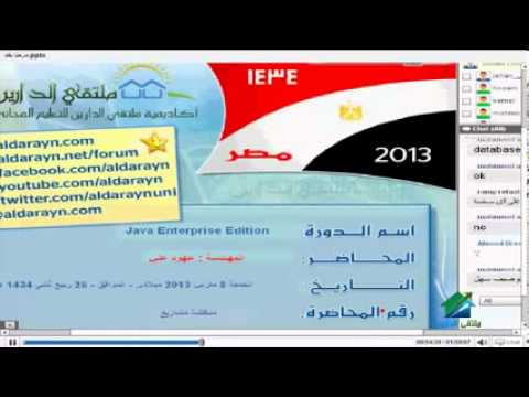 Java Enterprise Edition J2EE Aldarayn Academy projects discussion‬ YouTube