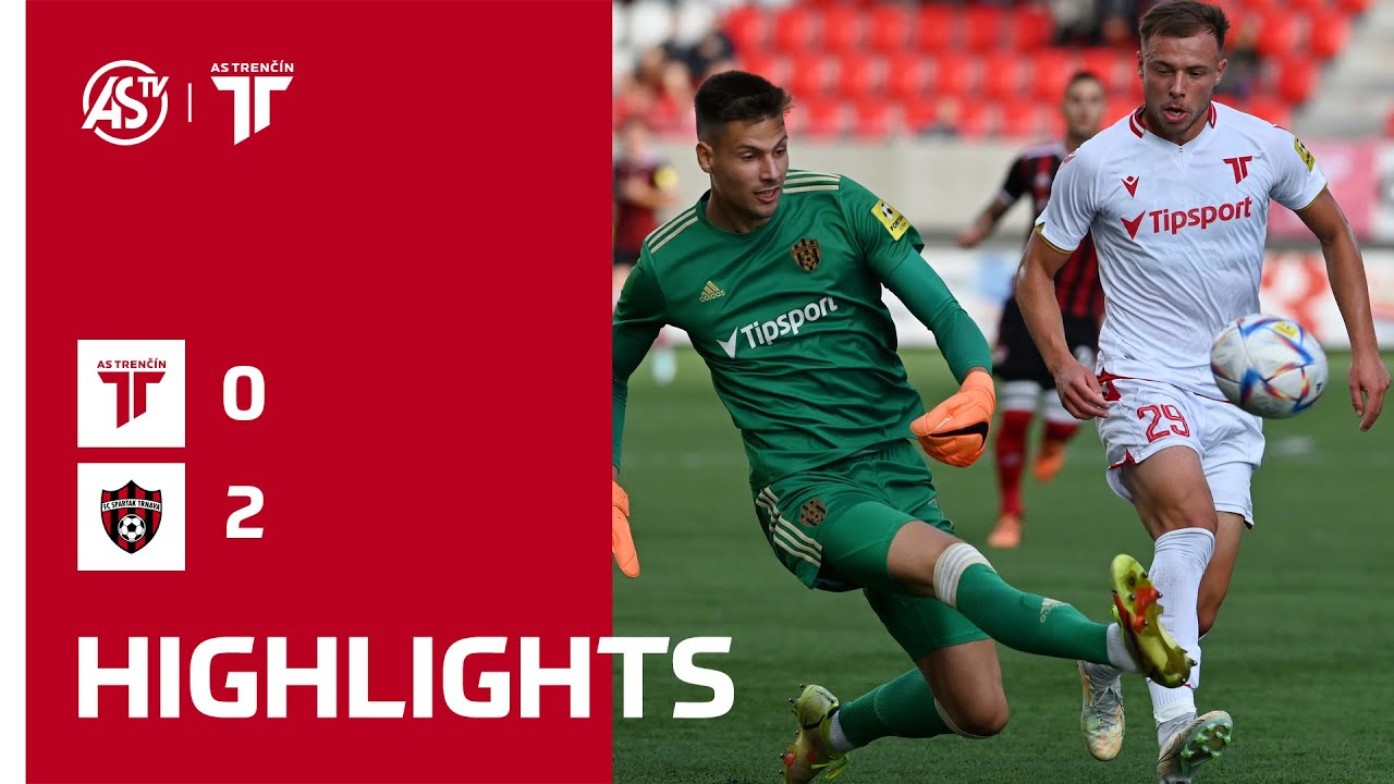 AS Trenčín vs FC Spartak Trnava: 0-2 | Match Highlights ⚽