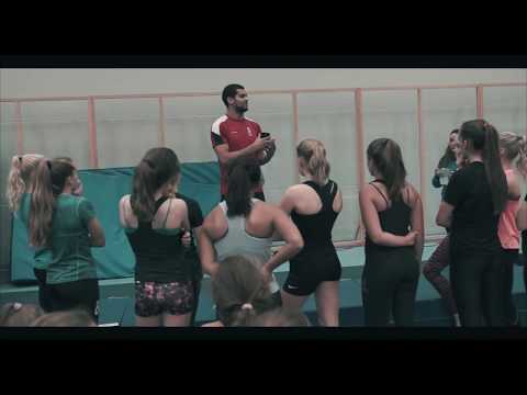 1. uttakssamling junior jenter landslag TeamGym Norge 2018