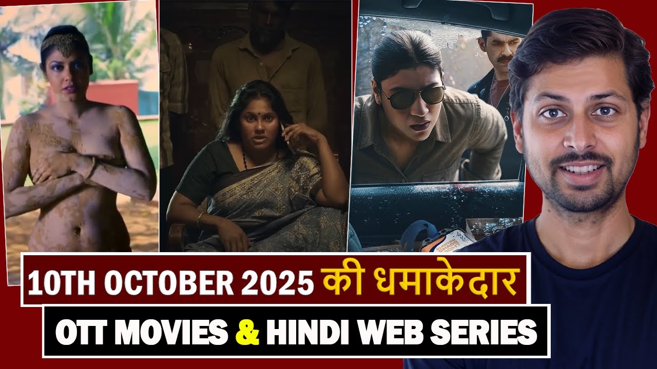 Top 10 Must-Watch OTT Hindi Web Series & Movies | Top Releases for October 10, 2025 🎬