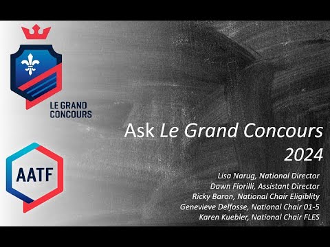 Register Now for Le Grand Concours 2024! 🎓