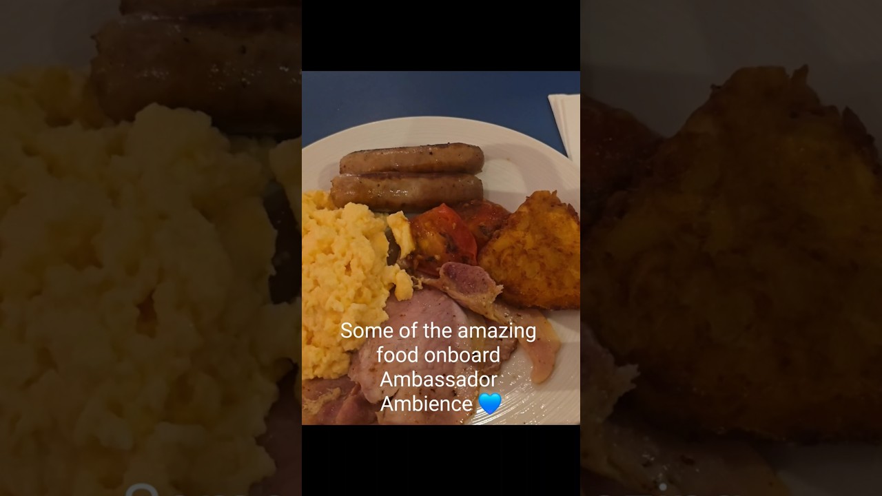 Ambassador Ambience Delights with Stunning Food 🍽️