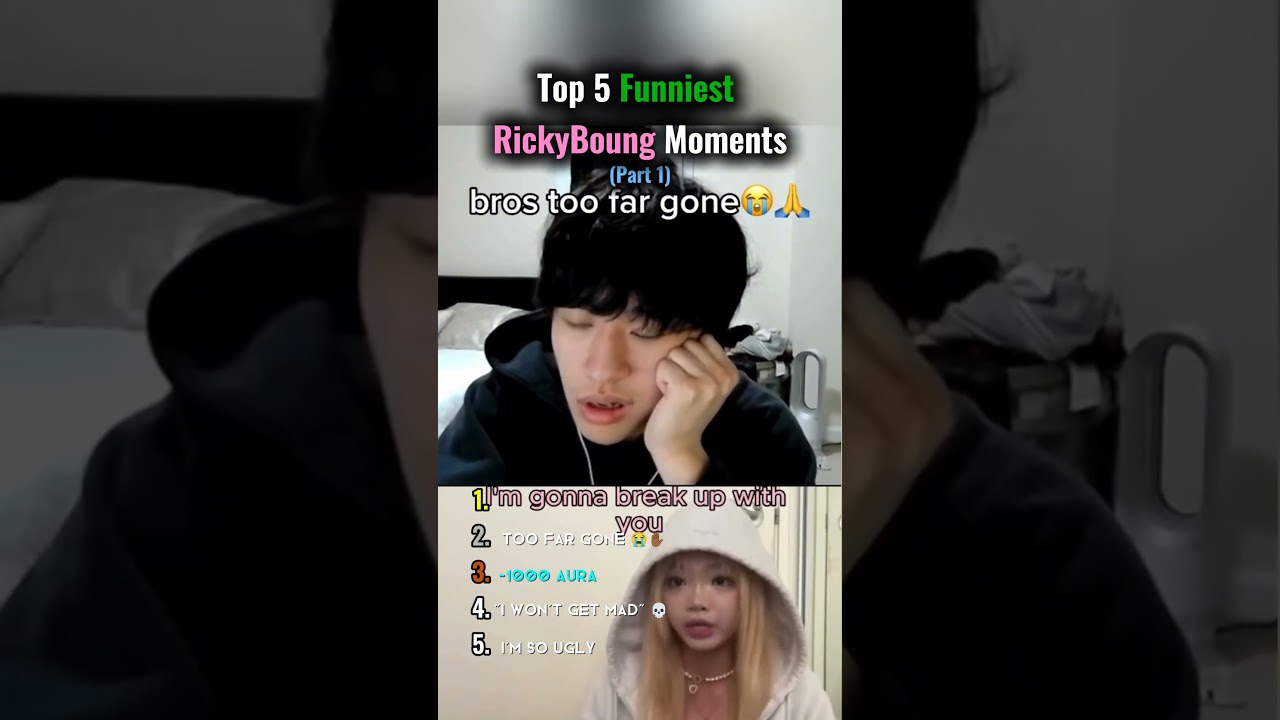 Top 5 Funniest Ricky Boung Clips 😂