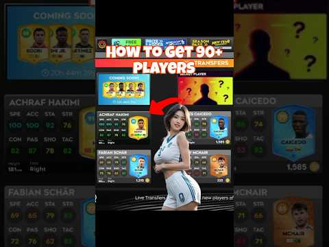 How to get 90+ players in dream language soccer 2025 | #dls25 #shorts