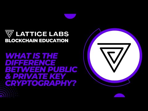 What is the difference between Public & Private key Cryptography? By Lattice.