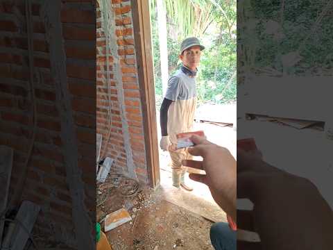 cara agar pekerjaan tukang cepat selesai...😅😅🤣