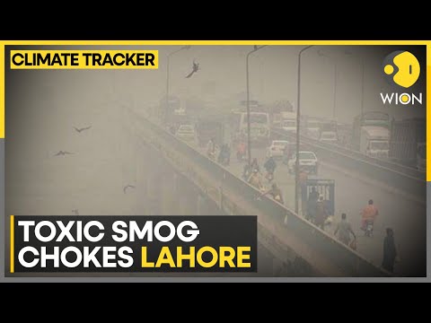 Lahore Chokes Under Smog, Records Hazardous AQI of 412 | WION Climate Tracker