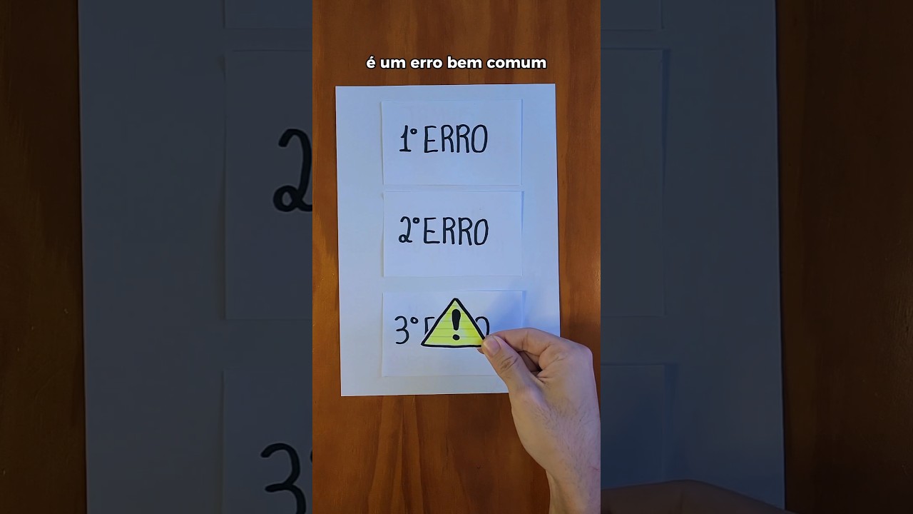 3 Erros Que Arruínam Sua Nota em Matemática e Como Evitá-los ❌