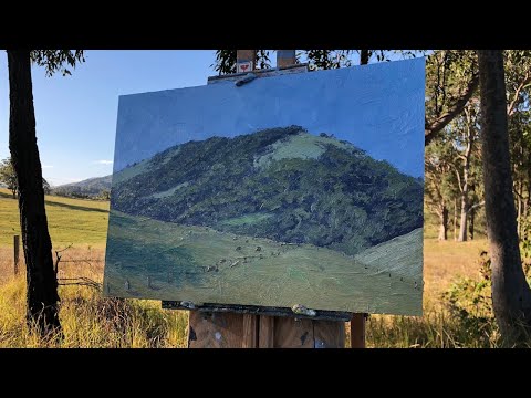 The Australian Landscape In Oils