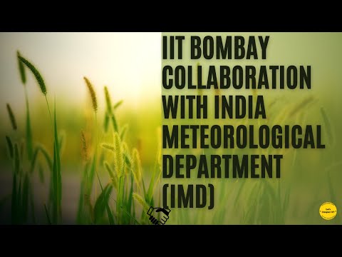 IIT Bombay collaboration with India Meteorological Department (IMD) #currentaffairs