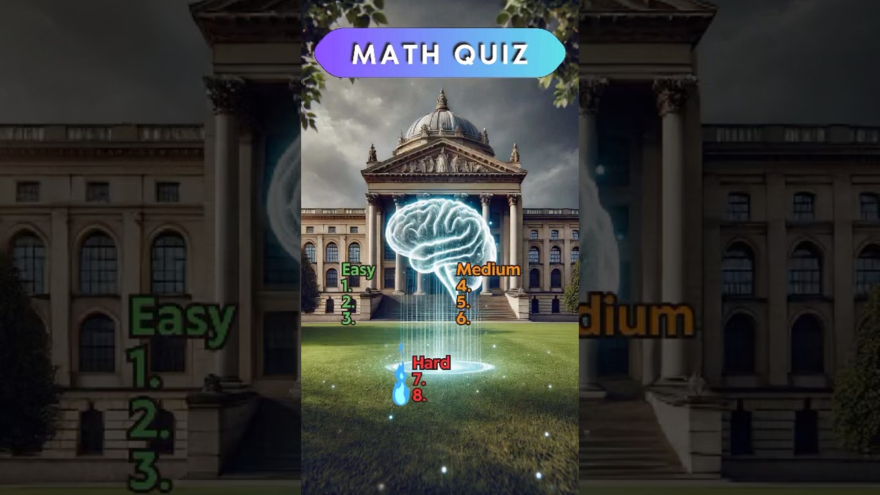Challenge Your Math Skills with the Ultimate Quiz! 🧮