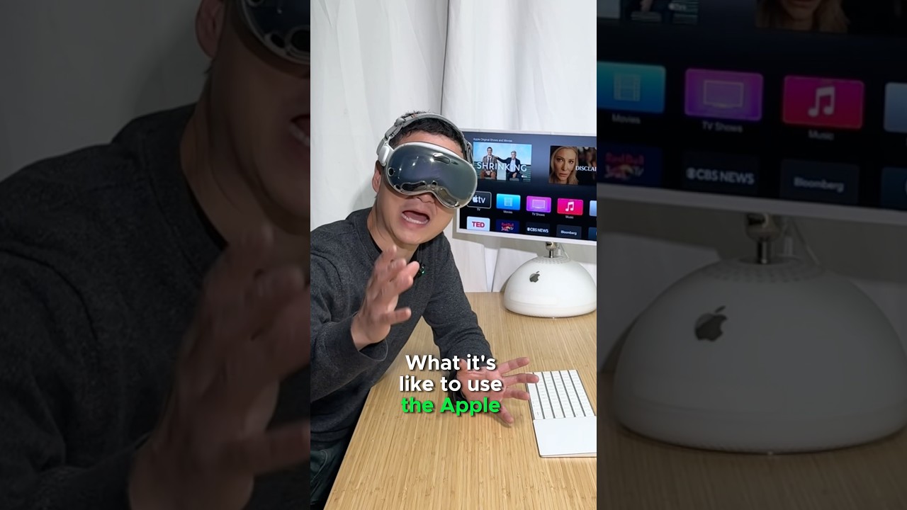 The ultimate desktop productivity combo? Apple Vision Pro with Mac mini M4