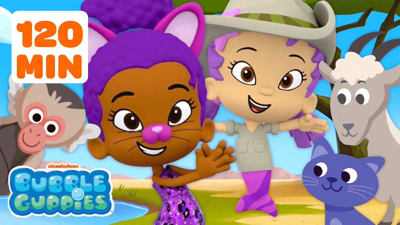 Zooli and Oona Take Care of Baby Animals for 120 Minutes Straight! #3 π± | Bubble Guppies