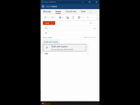 #Shorts - Copilot for beginners - How to bring up Copilot in Microsoft Outlook