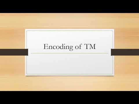 Encoding of TM