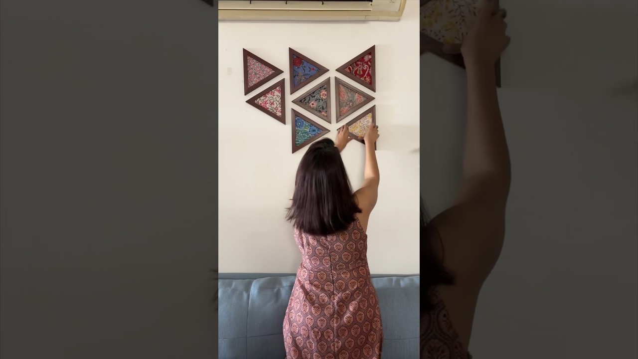 Easy Renter-Friendly Wall Decor DIY 🖼️
