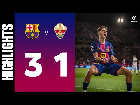 🔴FC Barcelona vs. Elche CF EN DIRECTO | LaLiga 2025/26 | ¡Partido en directo hoy!
