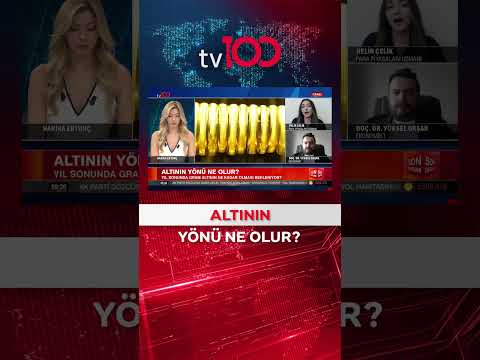 Düşüşe Geçen Altın Alım Fırsatı Mı Sunuyor? #shorts #tv100 #haber #altın