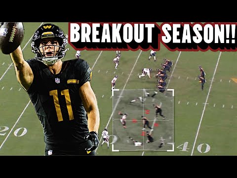 Luke McCaffrey Commanders All 22 Highlights | Weeks 1-6 | Breakout Season!👀🔥(prod. @BADKIDBEATS)