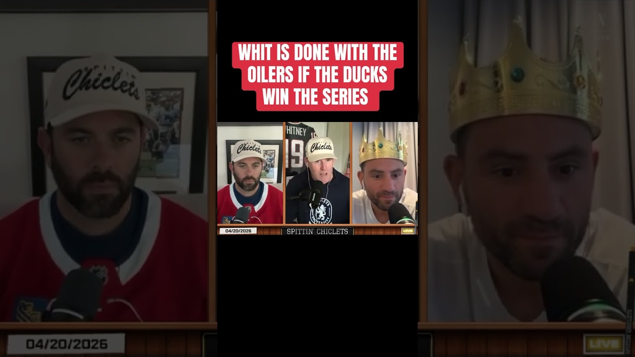 Whit is DONE with the Oilers if the Ducks win the series #PinkWhitney