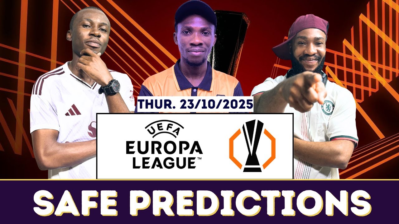 UEFA Europa League Predictions | 23/10/2025 ⚽