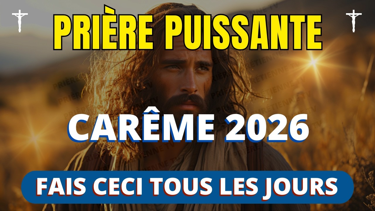 Carême 2026 : Fais Cette Prière Tous Les Jours Et Tu Verras Ce Qui Se Passera Dans Ta Vie