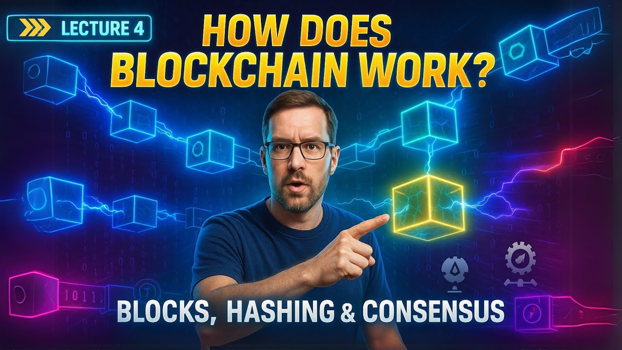 Lecture 4 | Understanding Blockchain Mechanics: Blocks, Hashing, and Consensus