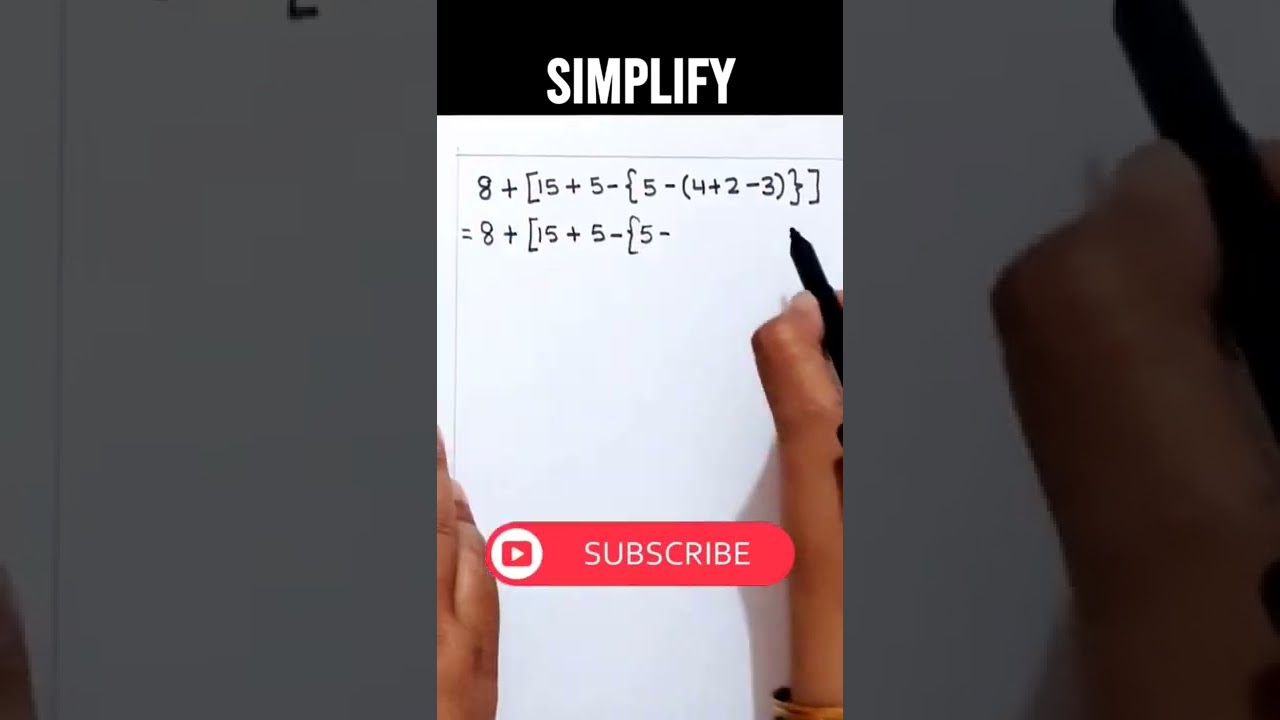 Master Simplification with BODMAS Rules! ๐ Easy Example Explained