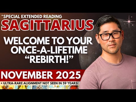 Sagittarius November 2025 - 1-IN-A-QUINTILLION CHANCE TO GET SPREAD LIKE THIS! 🌠 Tarot Horoscope