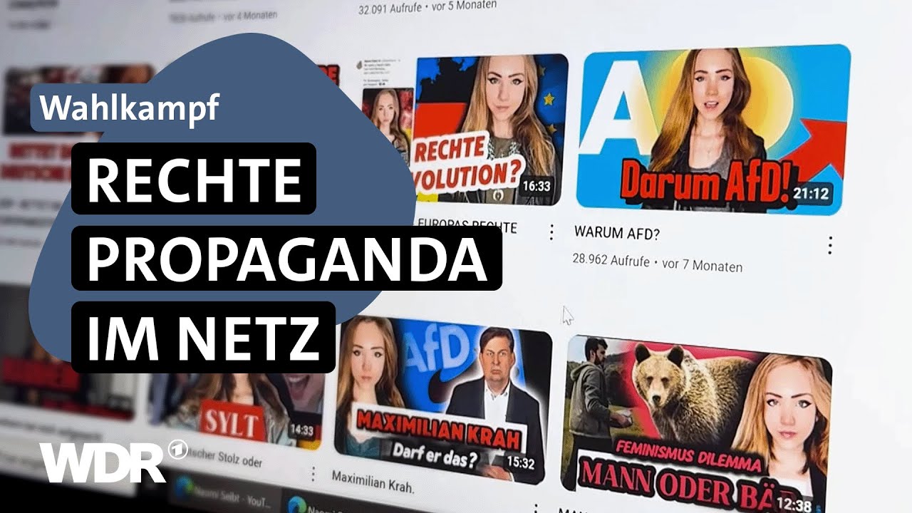 Wie Rechtsextreme auf Social Media für die AfD werben | Westpol | WDR