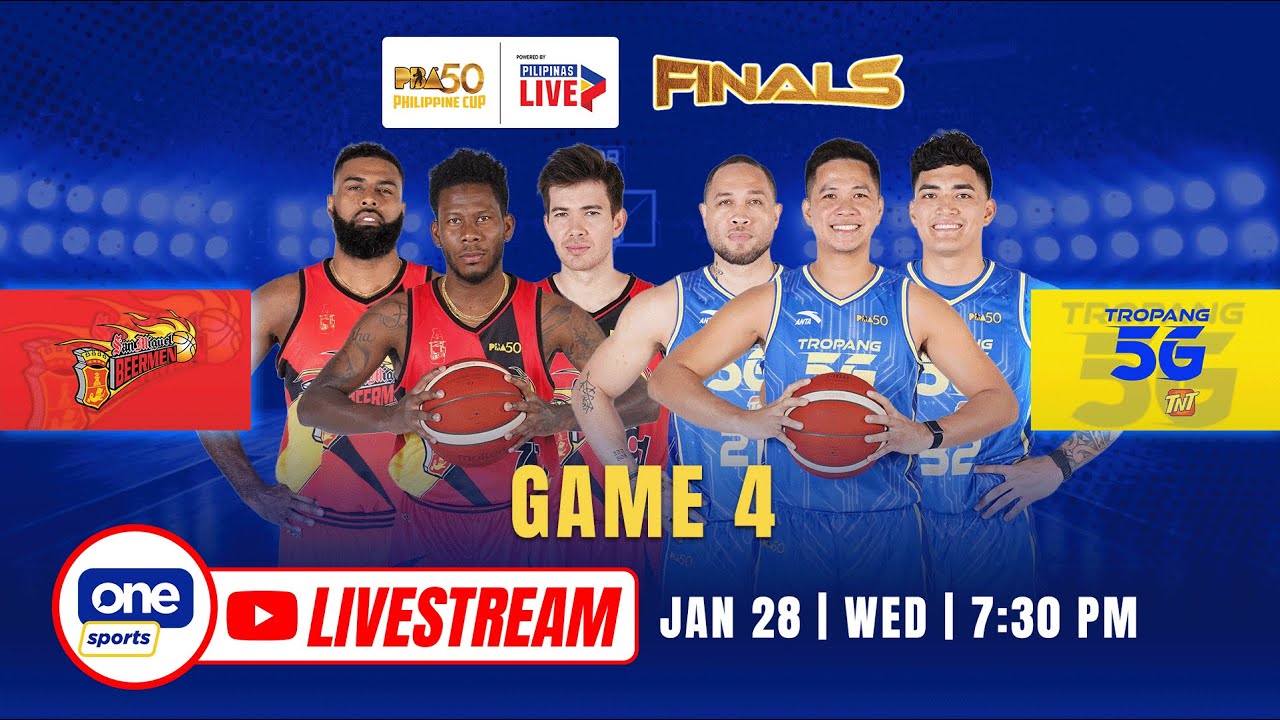 LIVE: SAN MIGUEL vs. TNT | PBA SEASON 50 PHILIPPINE CUP FINALS GAME 4 | January 28, 2026