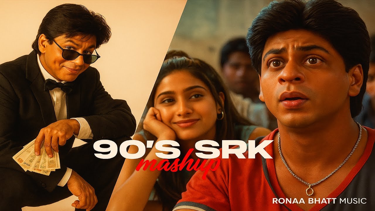 90's SRK Mashup | Best Shah Rukh Khan Songs 🎬