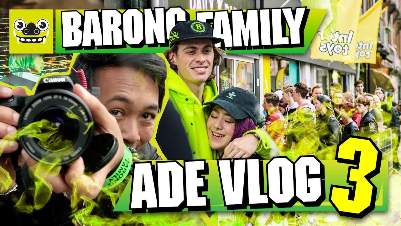 Barong Family ADE Vlog #3: SIHK GETS A YELLOW CLAW TATTOO AT THE POP UP STORE?