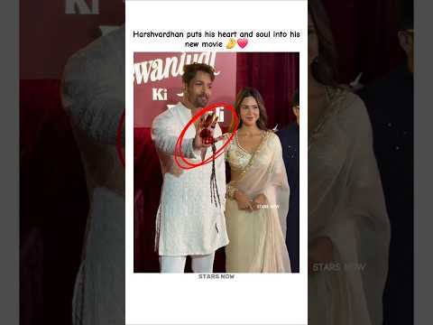 He gave everything for Ek Deewane Ki Deewaniyat ❤️‍🔥#harshvardhanrane #sonambajwa #bollywood #shorts