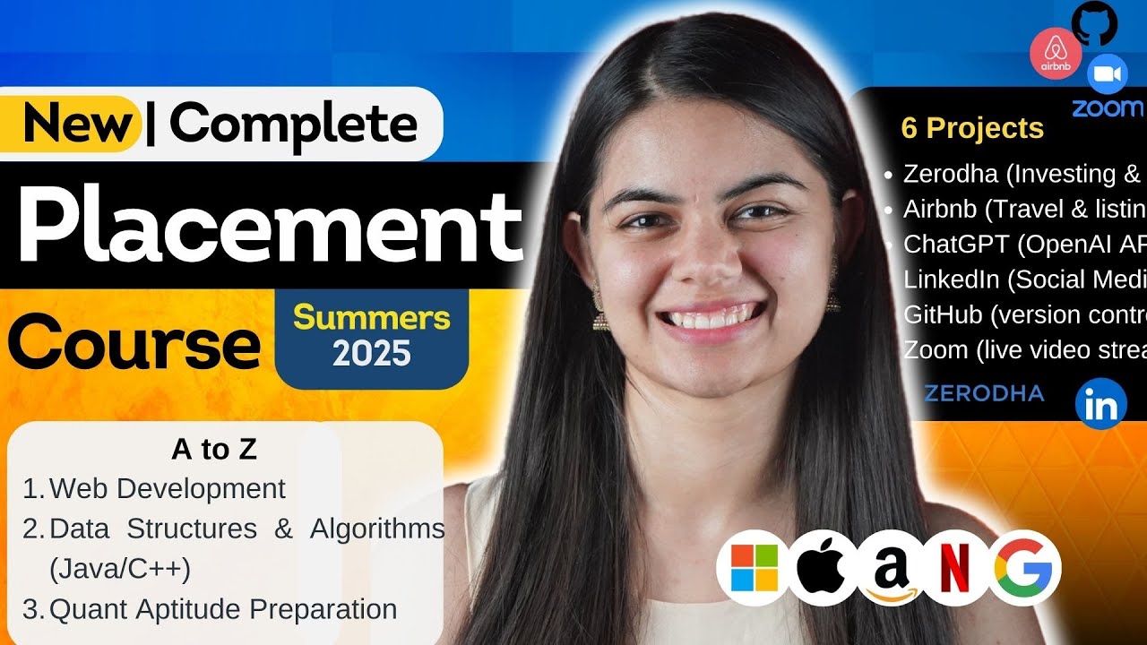 Complete Placement Preparation: Web Development, DSA & Aptitude | New Sigma 8.0
