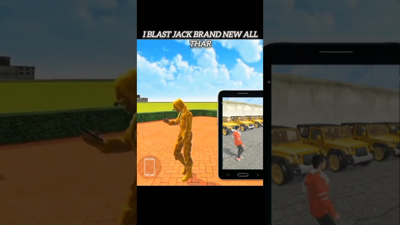 Gold Thar Showcase in GTA India 🚗