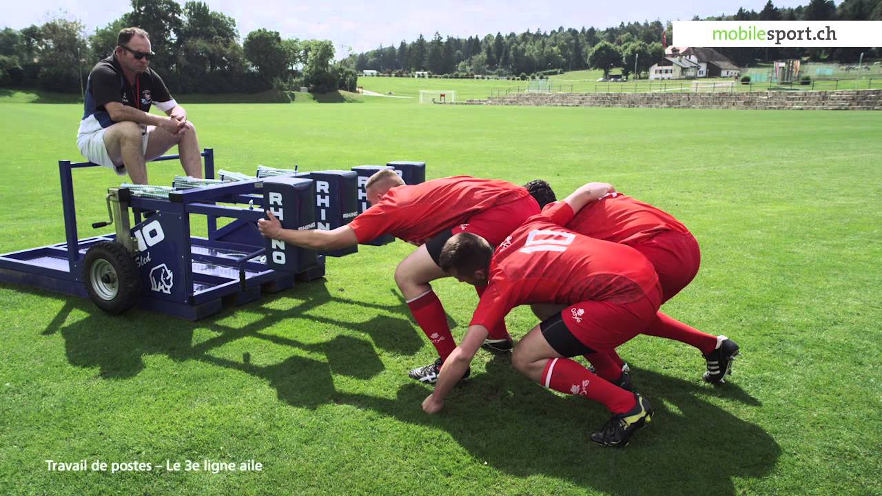 Rugby - La mêlée : rôle du troisième ligne aile