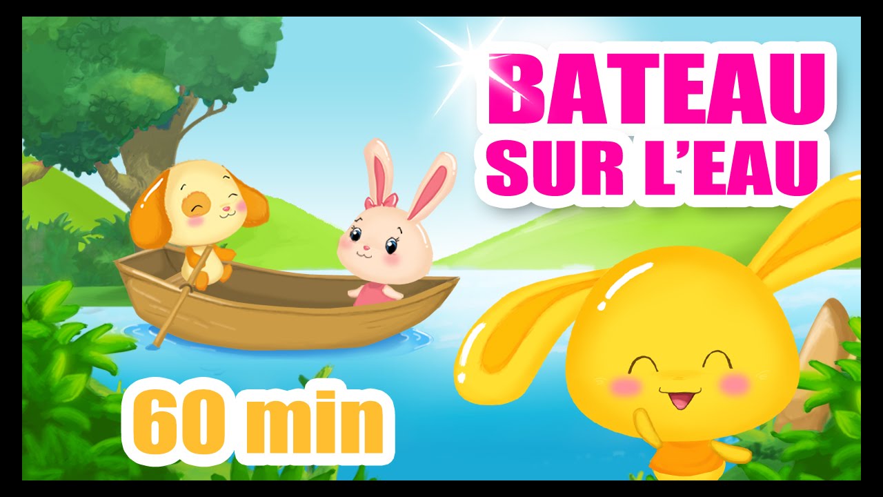 Bateau sur l'eau 🚤 - 1h de Comptines et Chansons pour Enfants avec Titounis