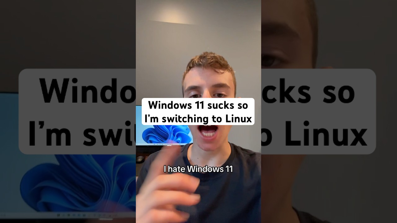 Windows 11 sucks so I’m switching to Linux… #windows #techfacts #techtok