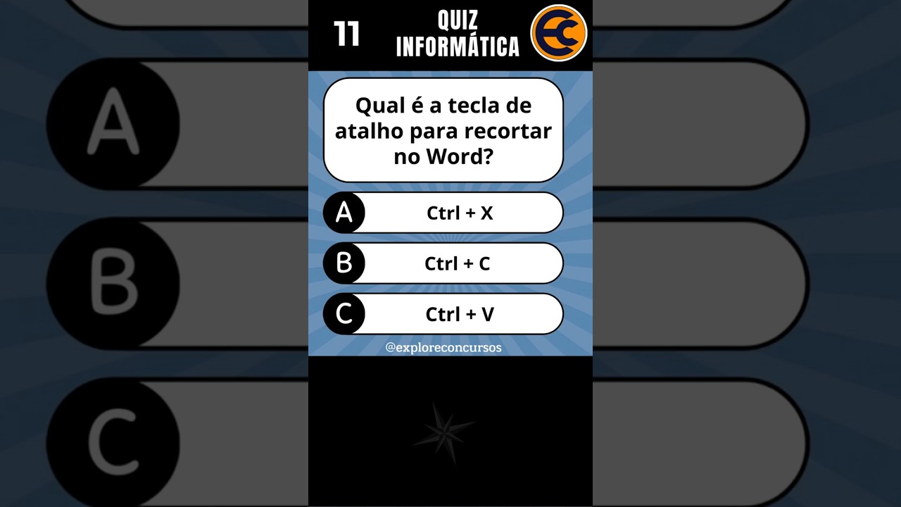 Teste seus Conhecimentos: Quiz de Informática para Concursos com Perguntas e Respostas 📚