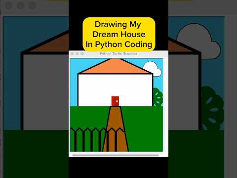What Is Your Dream House like? Draw it in Python #olevel #computing  #secondary #python
