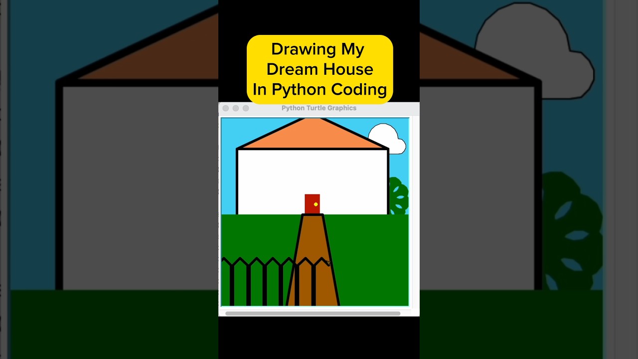 Create Your Dream House with Python! 🏡 | Easy Coding for Beginners