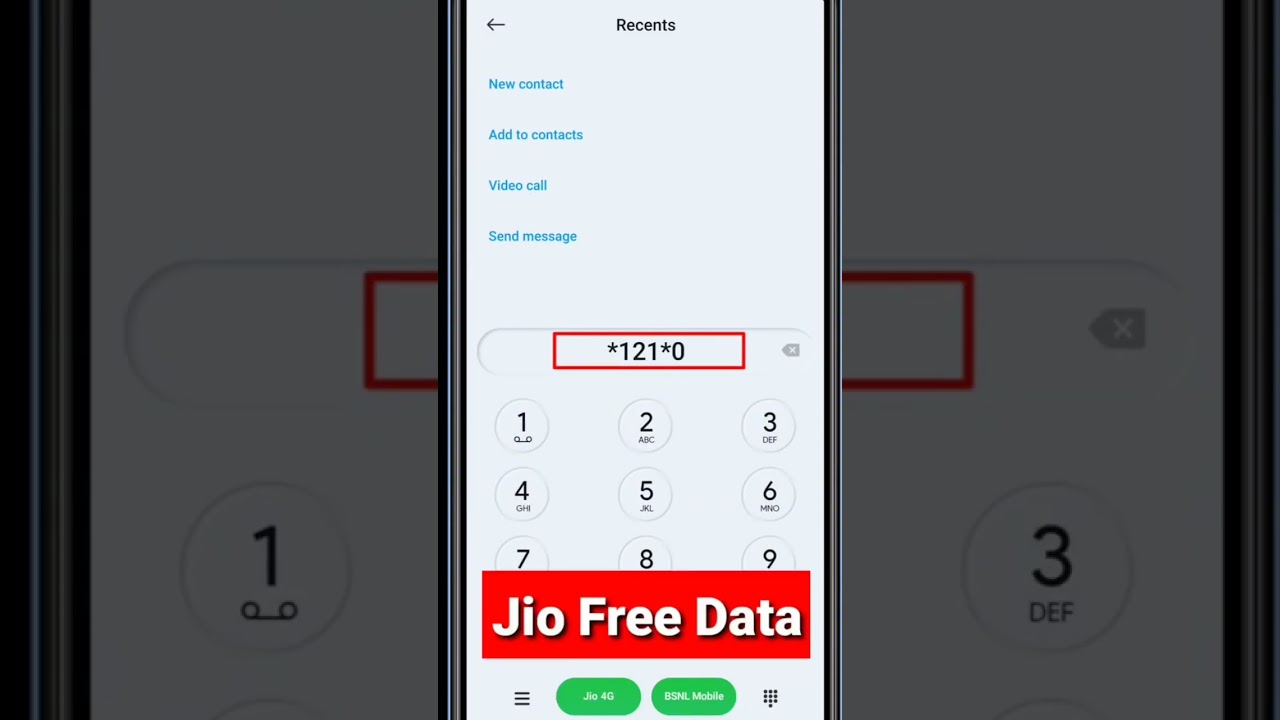 Jio Free Data Code 2023 π± | Unlimited 5G Internet
