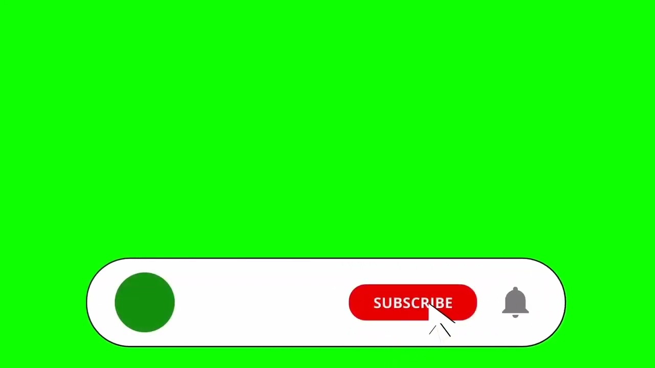 Top 1 Top Green Screen YouTube Subscribe Button | Free Download